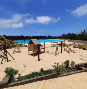 Depto en LagunaMar 3D2B en Condominio con Estacionamiento y Piscina
